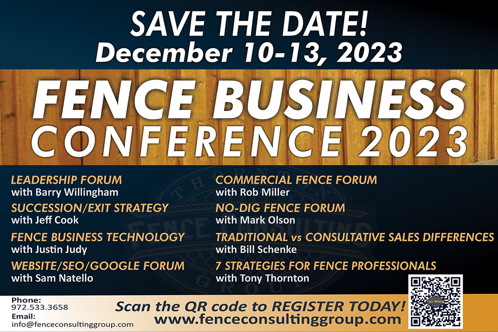 fence business conference 2023